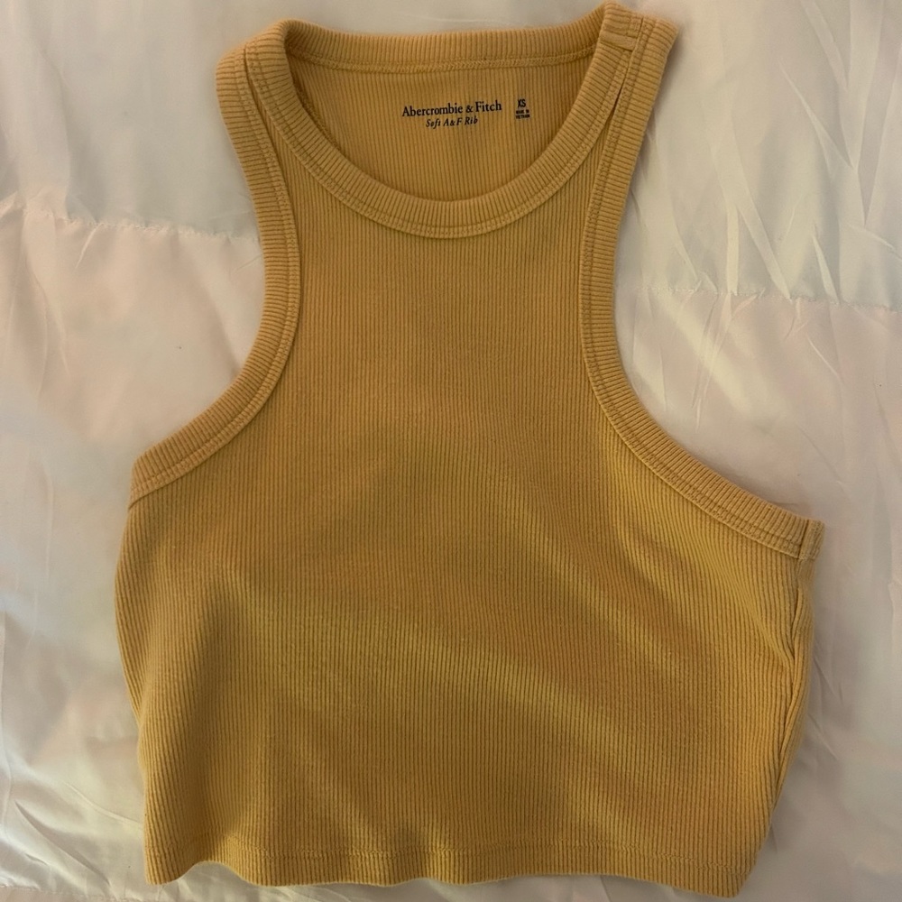 Abercrombie ripped race back tank